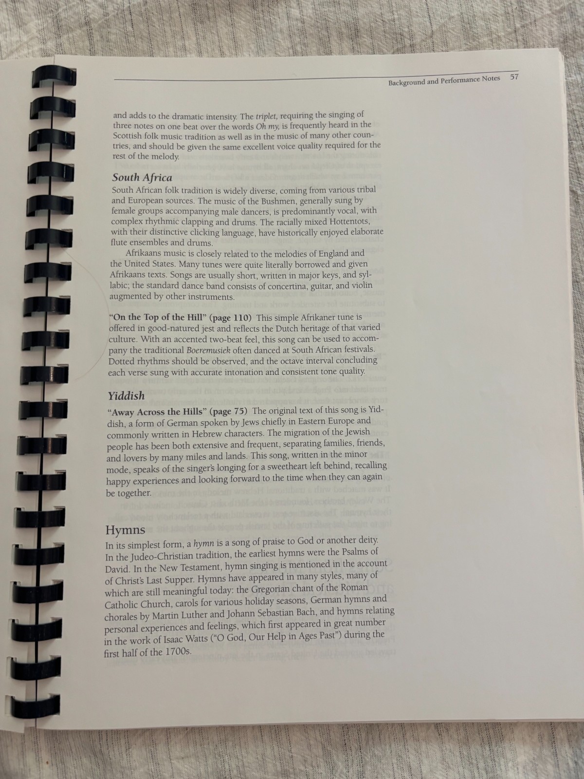 Basics of Singing By Jan Schmidt 2003 5th Edition Spiral Bound
