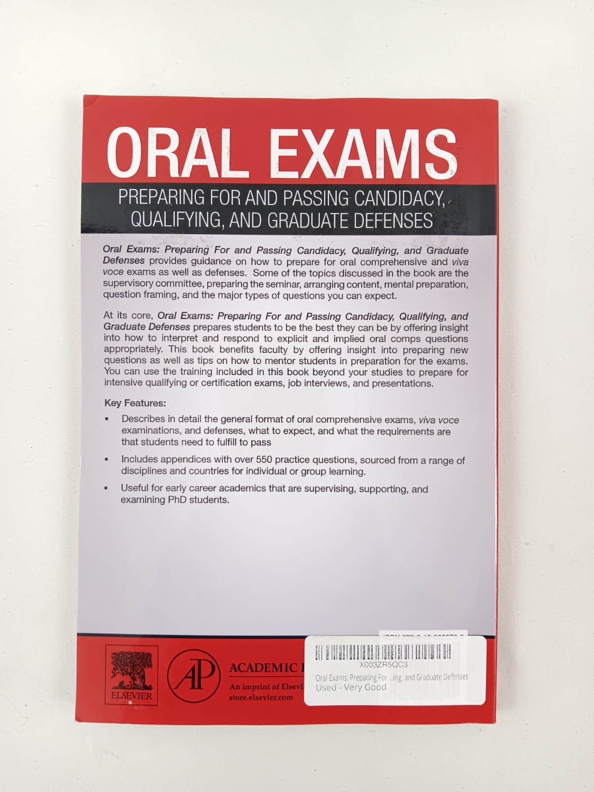 Oral Exams Preparing For and Passing Candidacy Qualifying and Graduate Defenses
