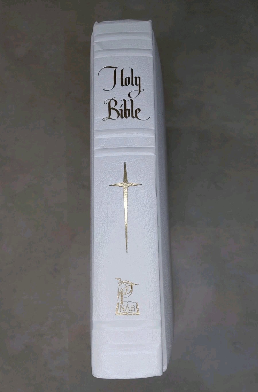 White Holy Bible The New American Bible Catholic