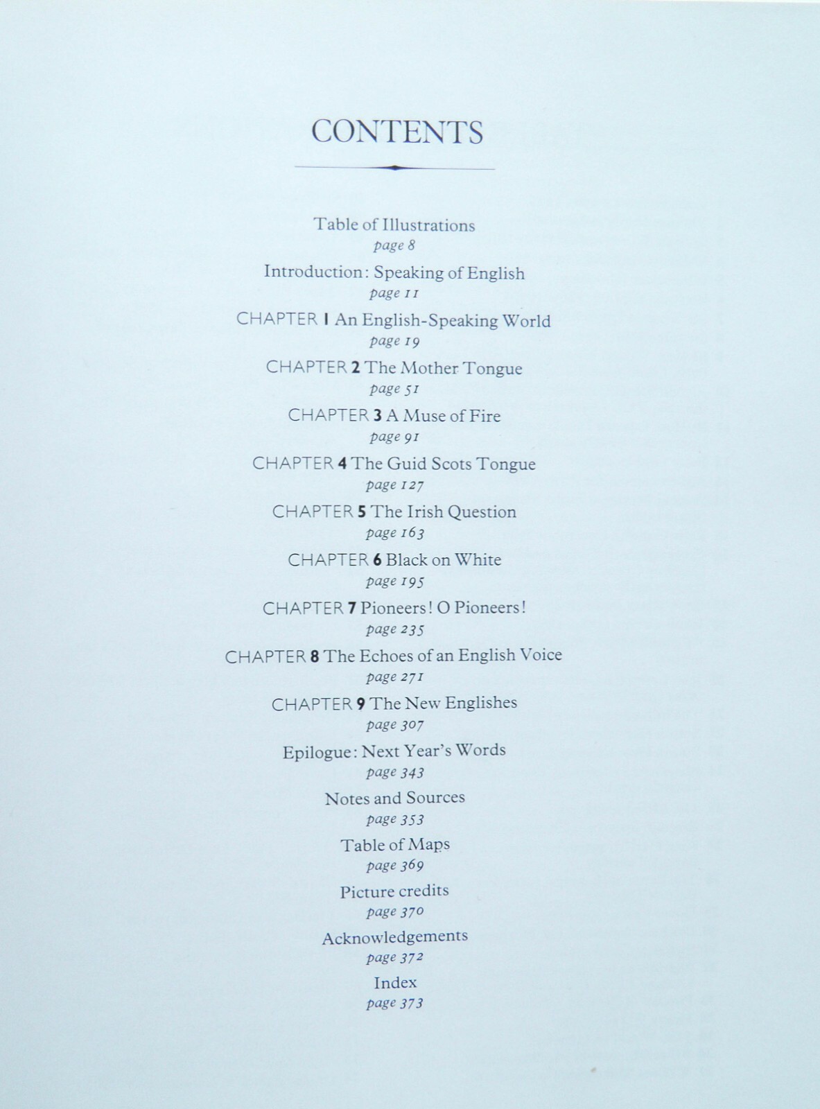 THE STORY OF ENGLISH by Robert McCrum, William Cran and Robert MacNeil