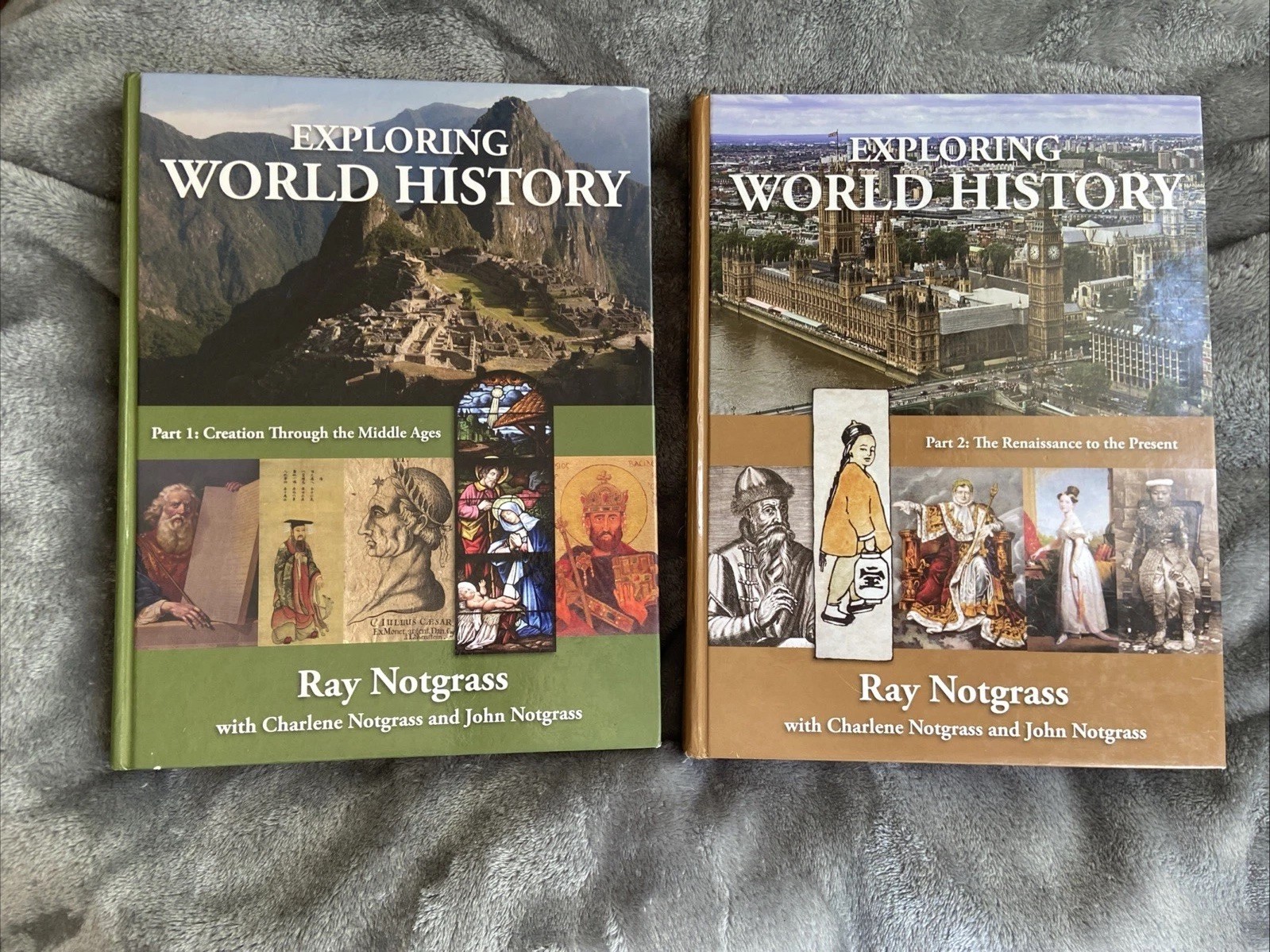 Exploring World History, Part 1 & 2, In Their Words, and more, Notgrass