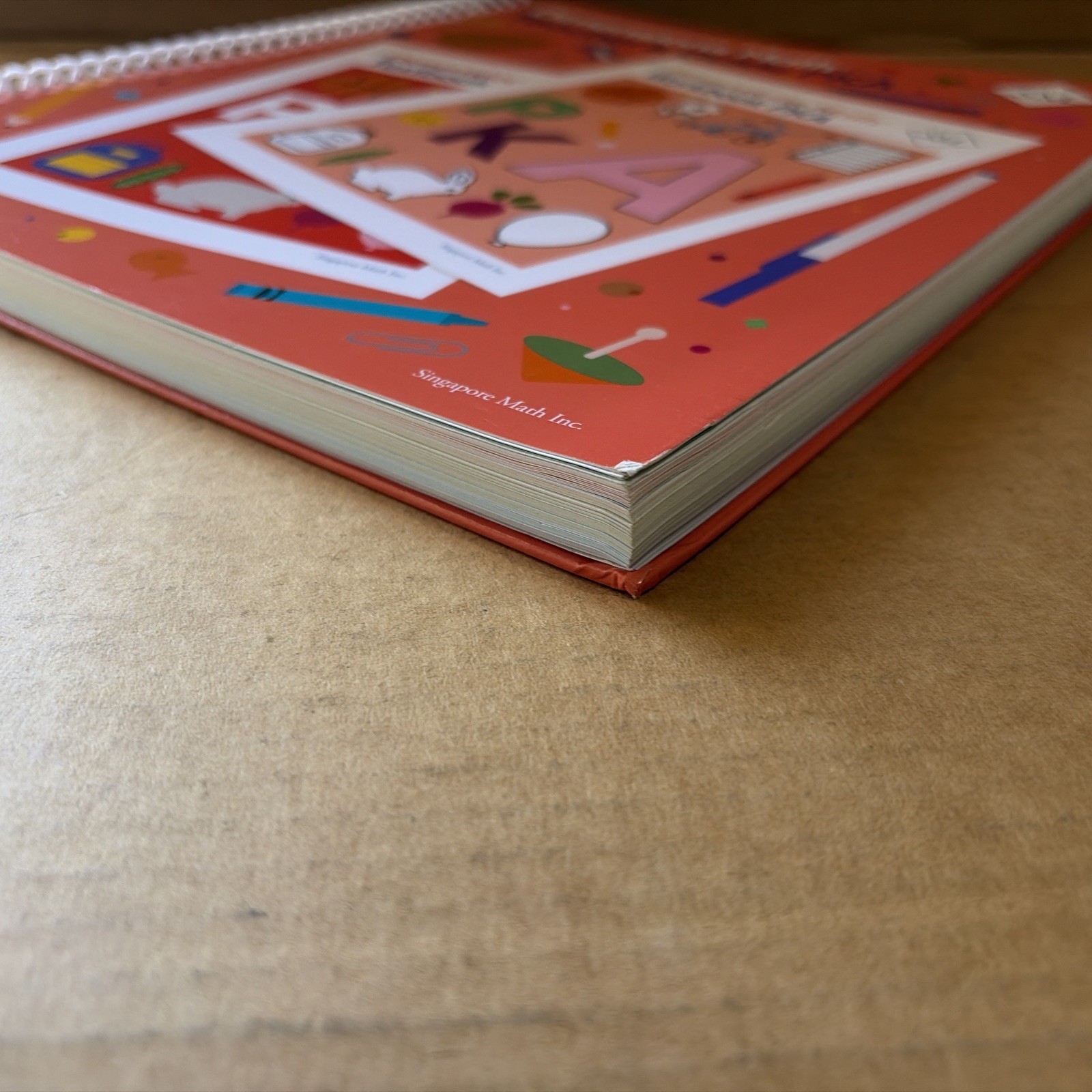 Dimensions Math Teacher’s Guide PKA Spiral Bound Singapore Math Very Good