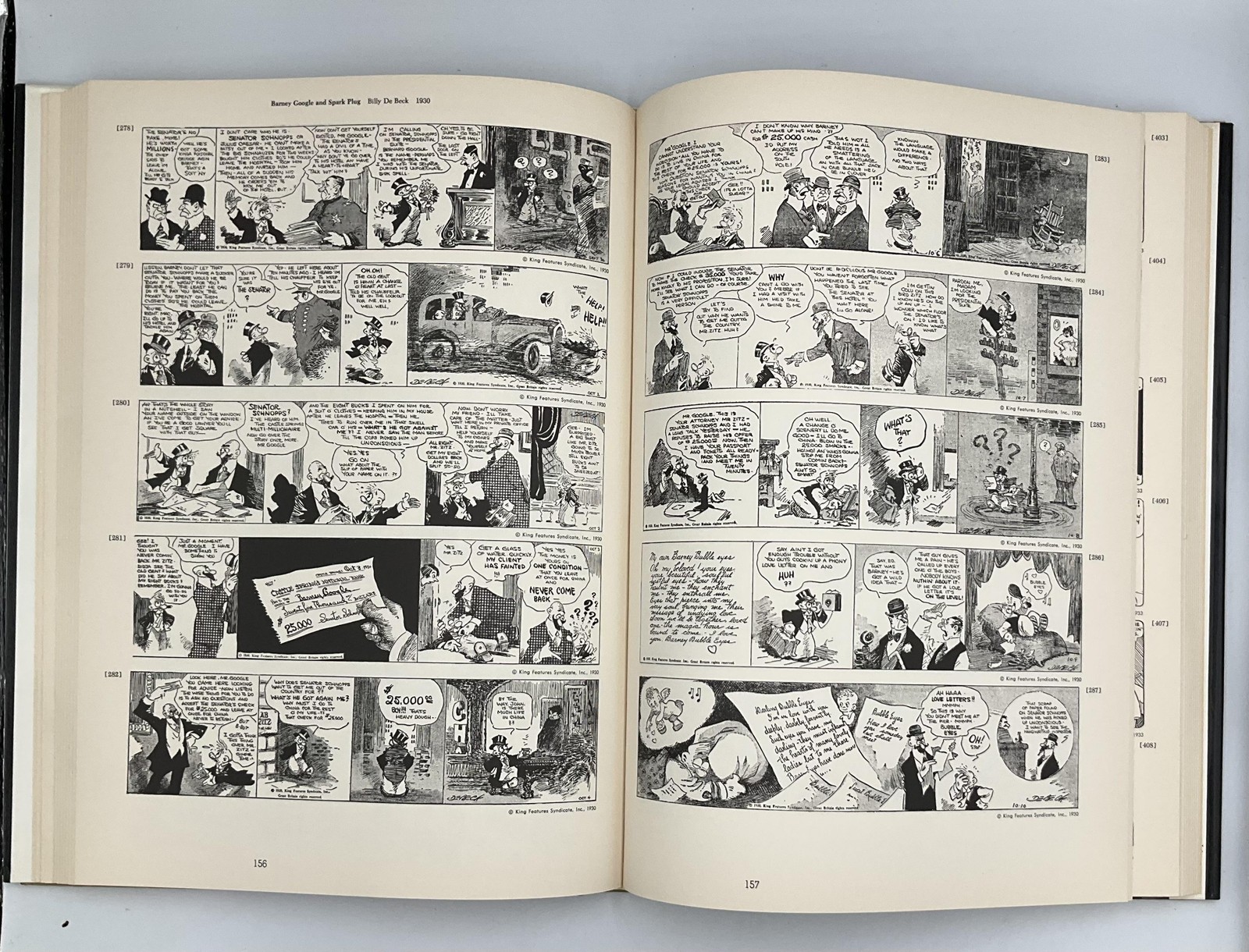 Vintage Smithsonian Collection Of Newspaper Comics Blackbeard HC Black 1977 USA