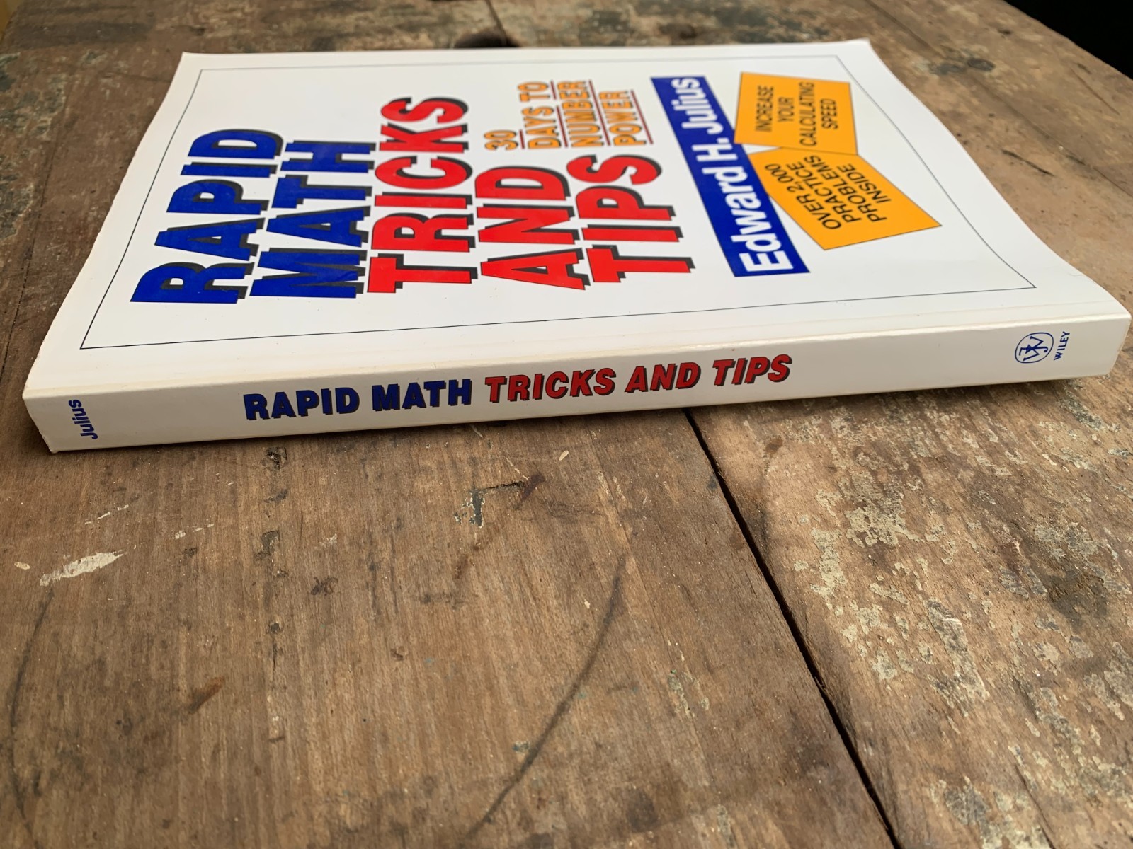 Rapid Math: Tricks and Tips: 30 Days to Number Mastery – Paperback like new 1992