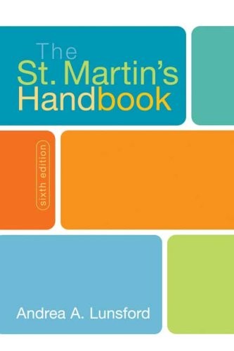 The St. Martin’s Handbook by Lunsford, Andrea A.
