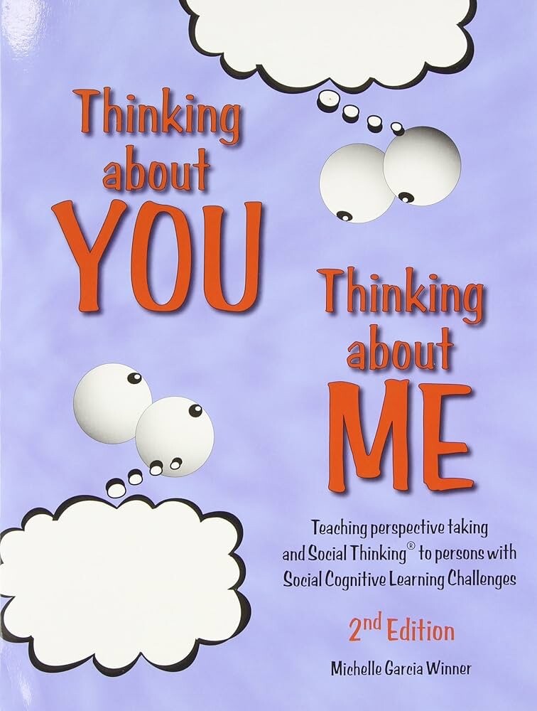 Thinking About You Thinking About Me by Michelle Garcia Winner (2002, Trade…