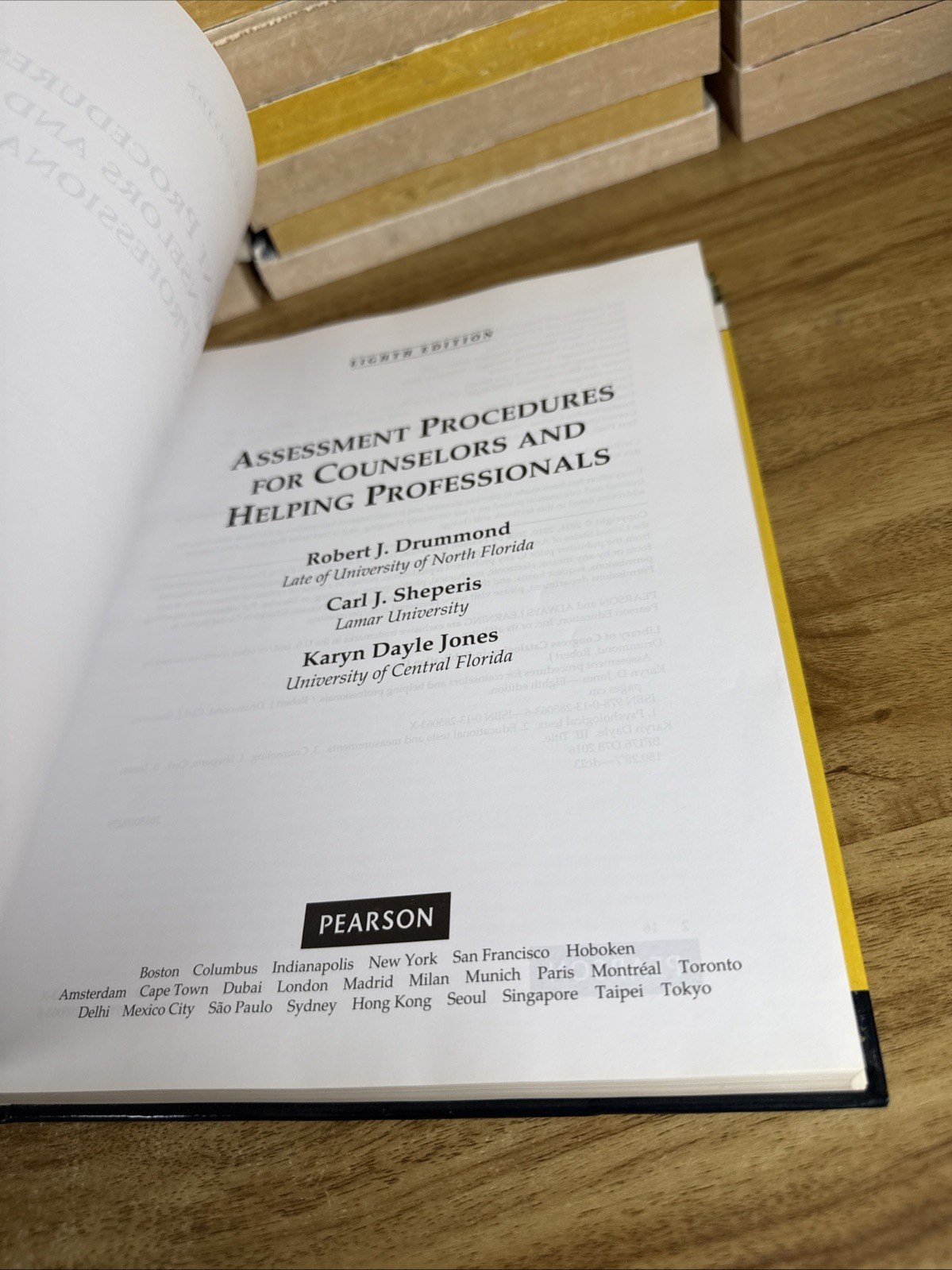 Assessment Procedures for – Hardcover, by Drummond Robert J.