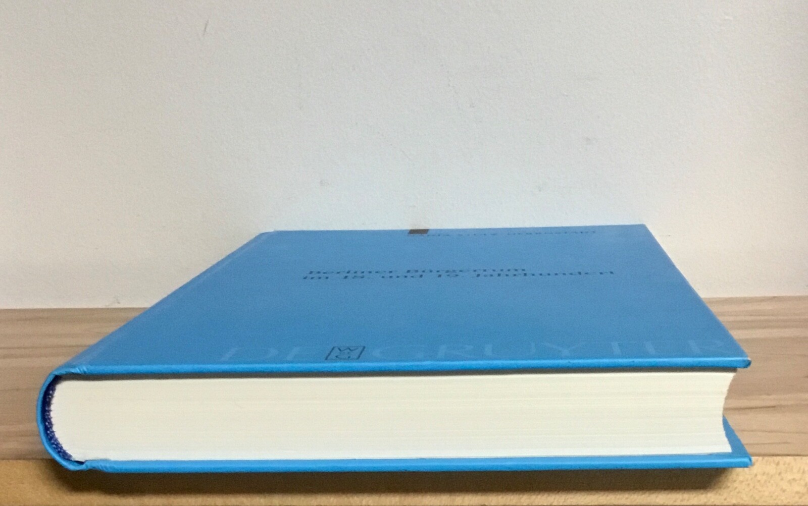 Berliner Bürgertum 18. & 19. Jahrhundert German 2002 Hardcover Good Cond.