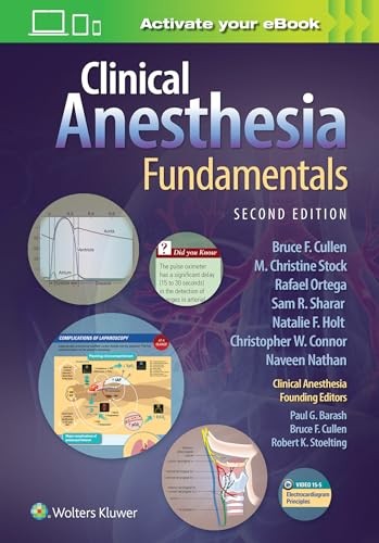 Clinical Anesthesia Fundamentals, Barash New 9781975113018 Fast Free Shipping..