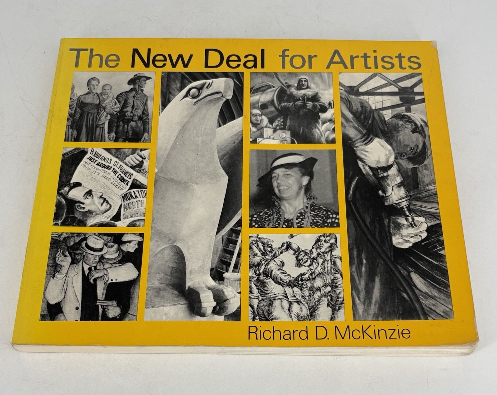 The New Deal for Artists by Richard D. McKinzie 1973 Trade Paperback Art Book