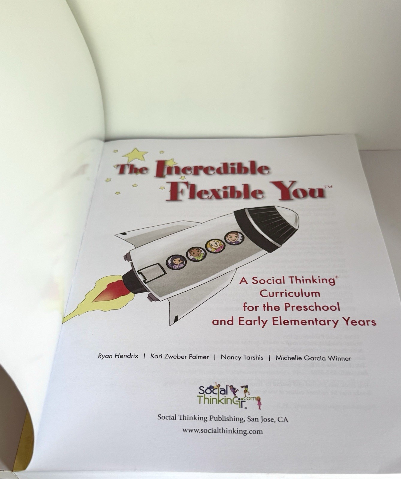 Incredible Flexible You Vol 1 Social Skills Curriculum w/ CD Autism ABA Therapy