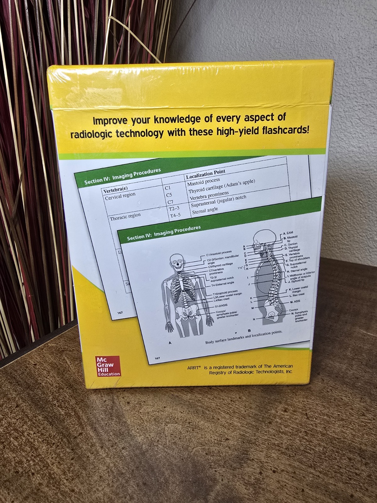 Brand NEW – Sealed – LANGE Radiography Review Flashcards by D. A. Saia