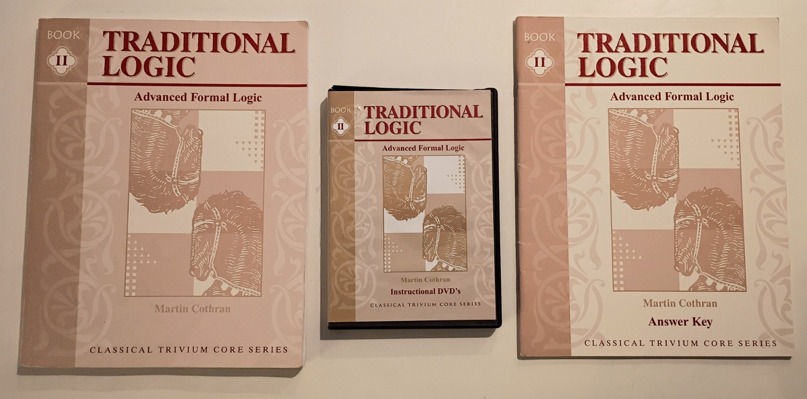 Memoria Press Traditional Logic Book 2 Text DVDs Answer Key Formal Advanced Set