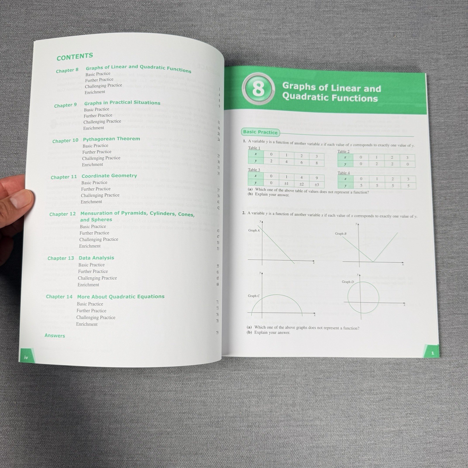 Singapore Math – Dimensions Math 8A & 8B Textbook Supplements Only, Paperback