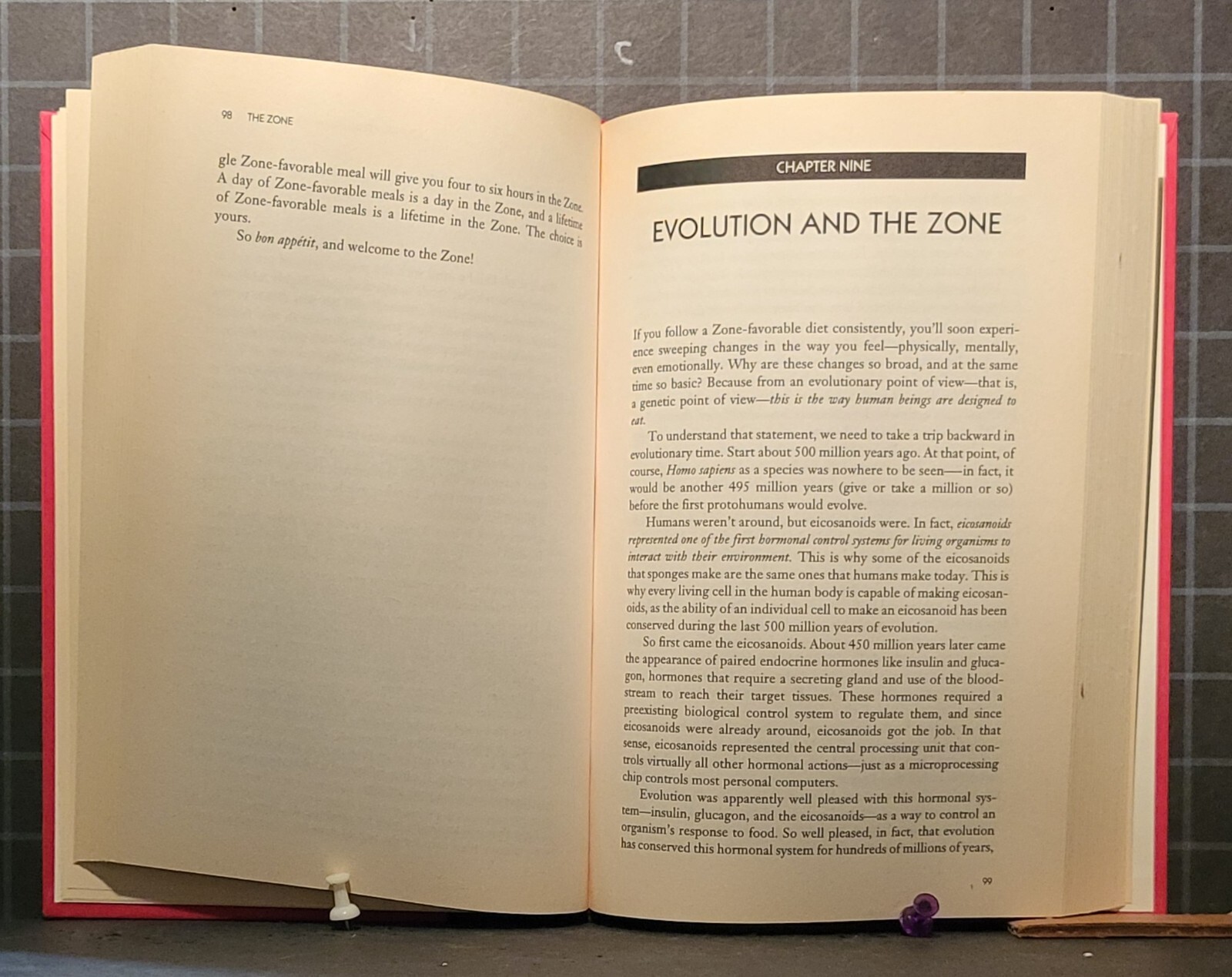 The Zone Ser.: Zone : Revolutionary Life Plan to Put Your Body in Balance 3268