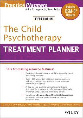 The Child Psychotherapy Treatment Planner: Includes DSM-5 Updates – VERY GOOD