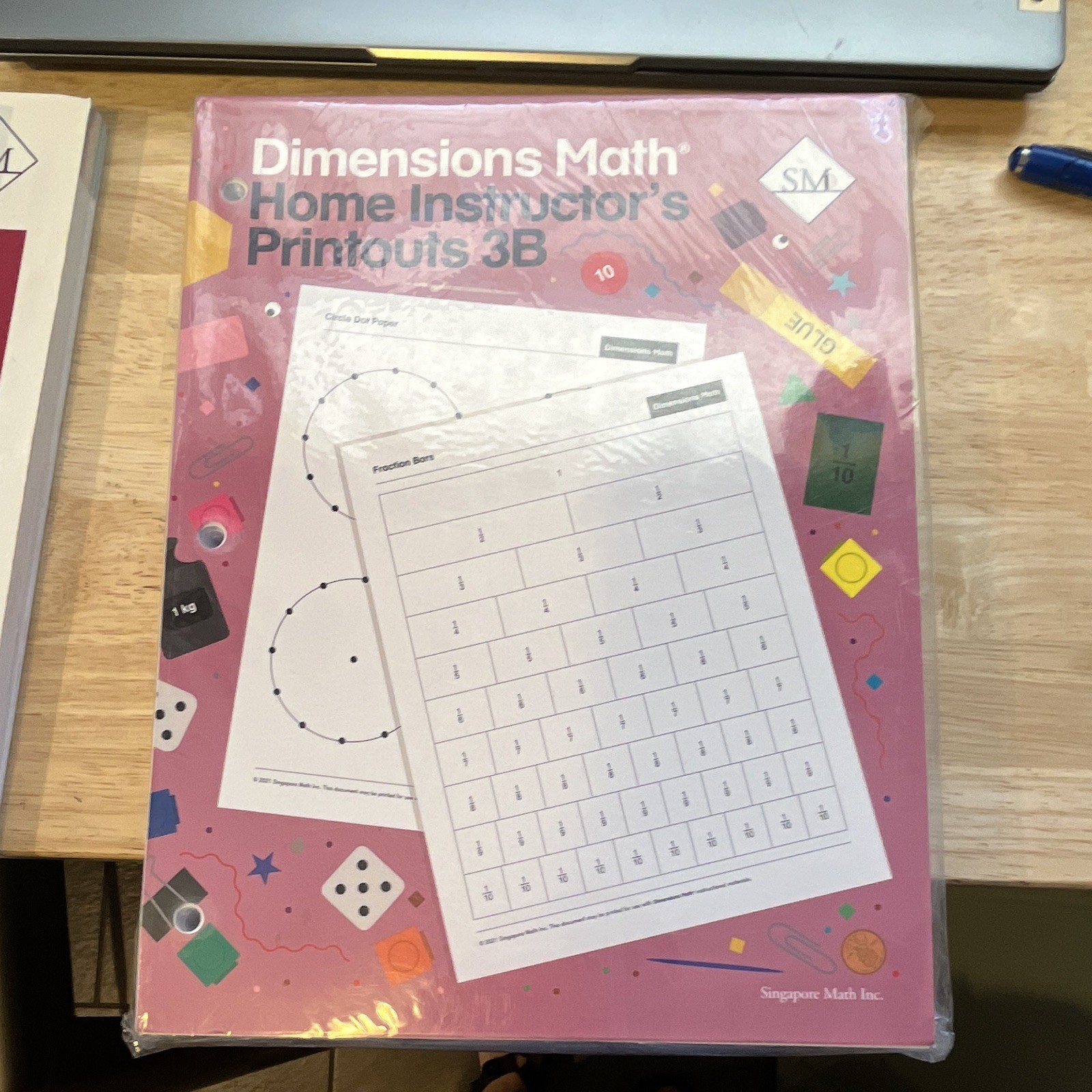 Dimensions Math 3B: Instructor’s Guide, Textbook, Workbook & Printouts