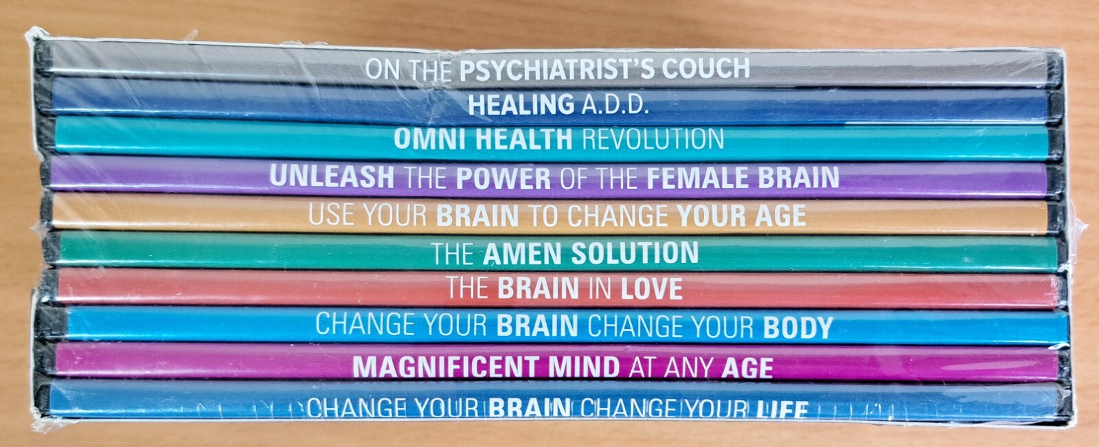 The Ultimate Brain Box X – DVD – 10 disc set – 2015 Daniel G. Amen MD