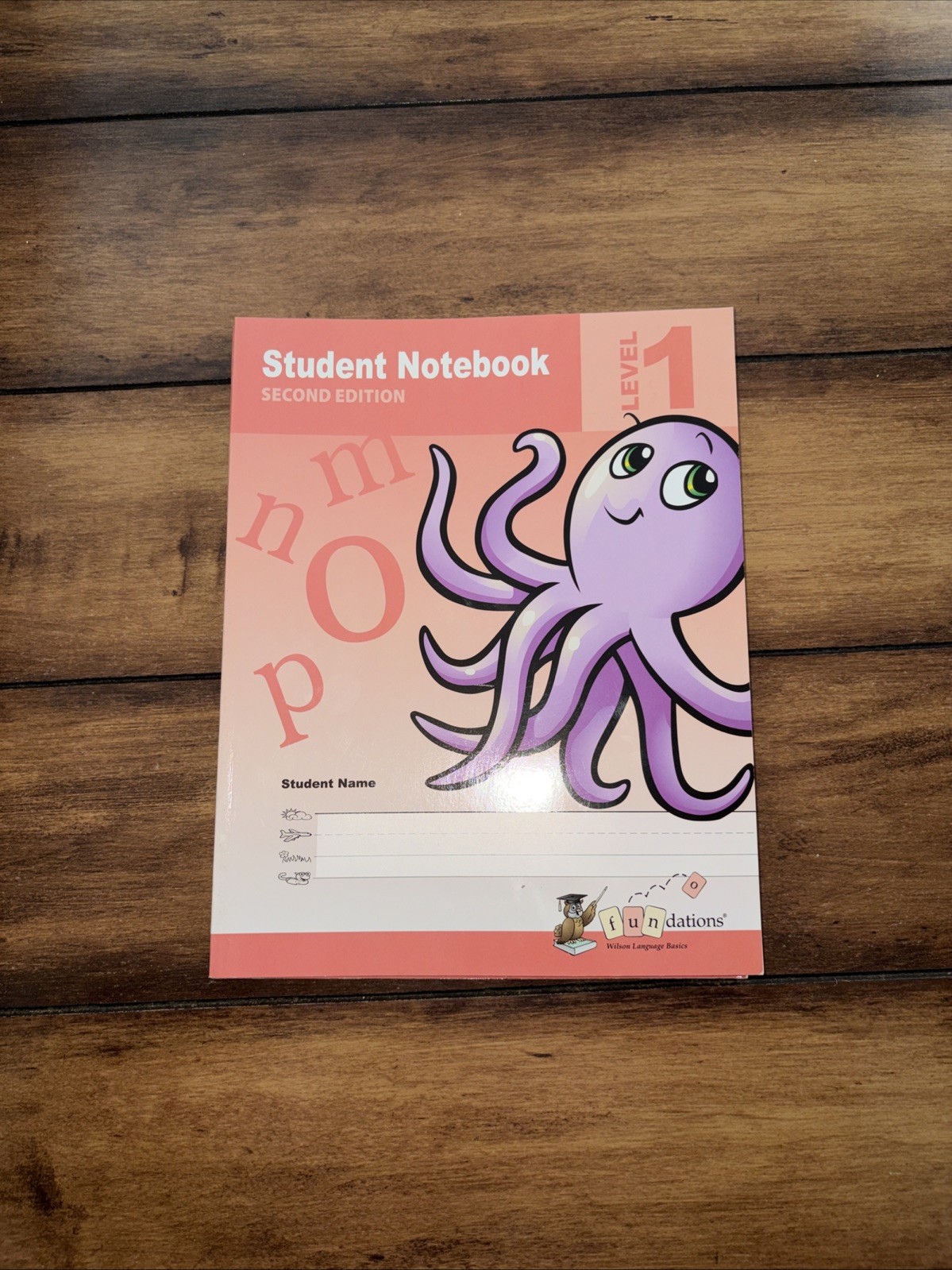 NEW Wilson Fundations Level 1 Student Notebook