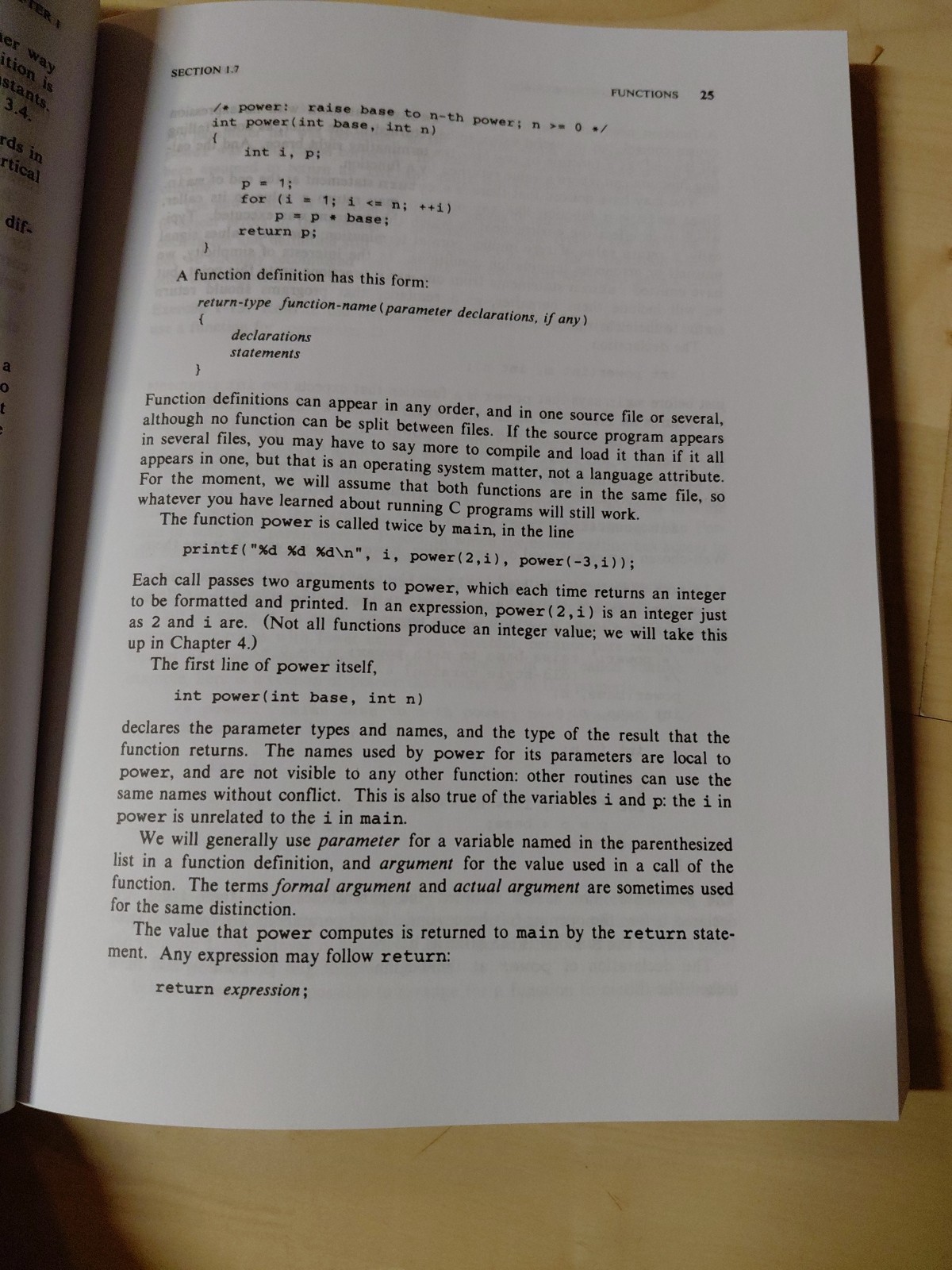 C Programming Language by Brian Kernighan and Dennis Ritchie, 2nd ed.