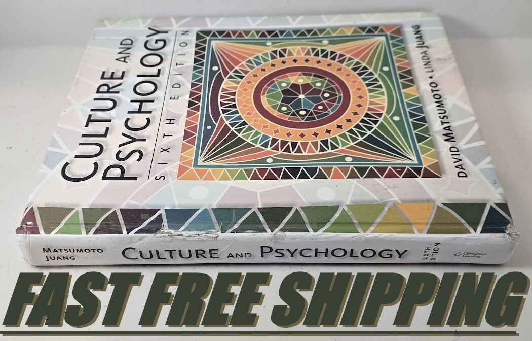 Culture and Psychology by David Matsumoto and Linda Juang | Feb 16, 2016