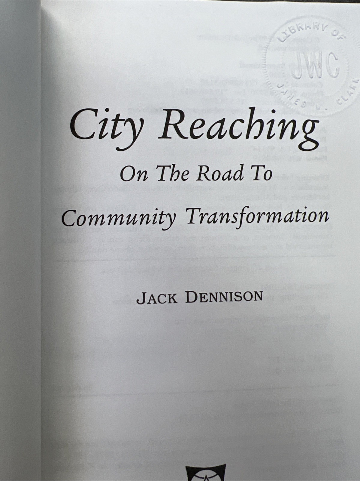 9 Vol Lot | Urban City Ministry And Churches | Mission And Church Leadership