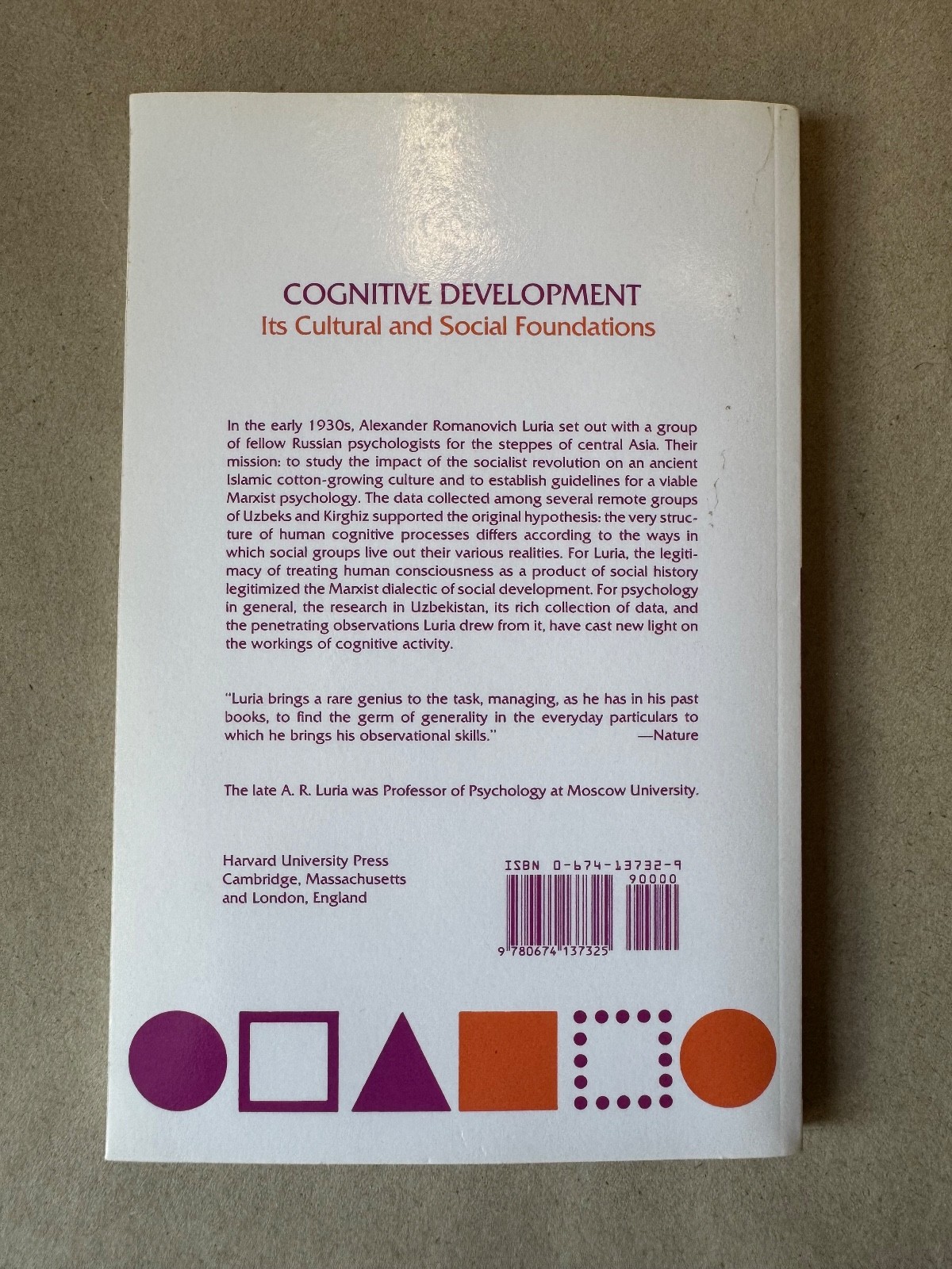Cognitive Development: Its Cultural and Social Foundations (Paperback)
