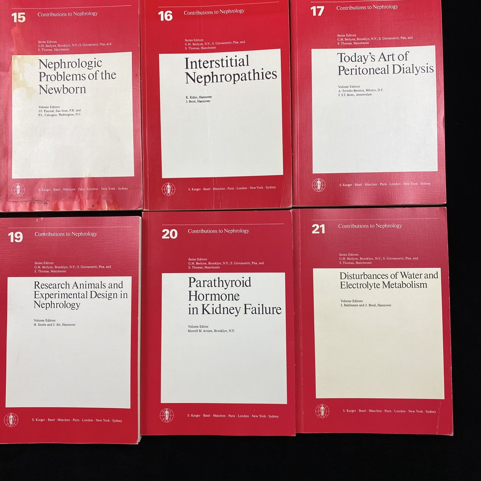 Contributions To Nephrology 5th Nephrological Symposium Hannover 1977 Vol. 13-21