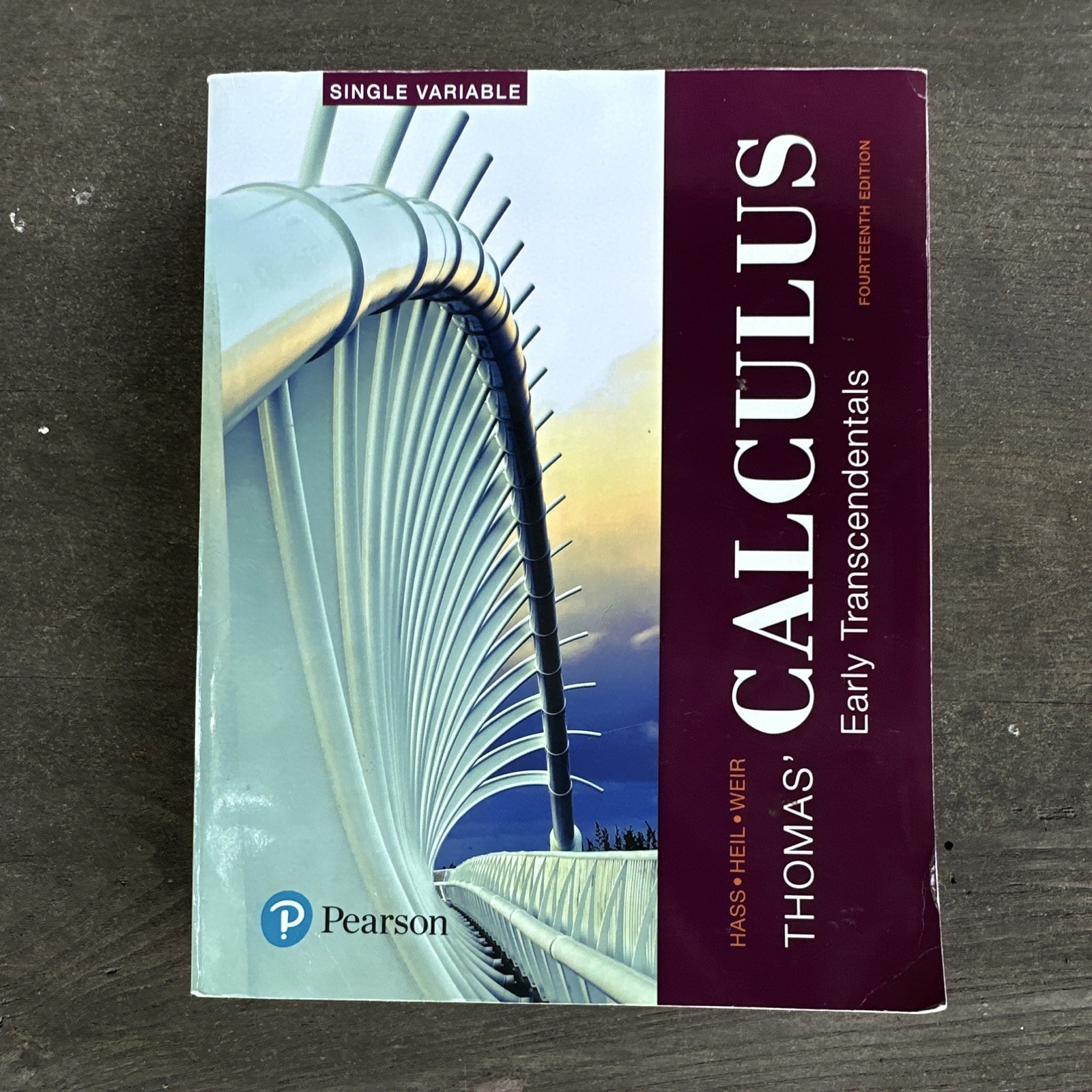 Pearson Thomas’ Calculus: Early Transcendentals 14th Ed Paperback Hass Heil