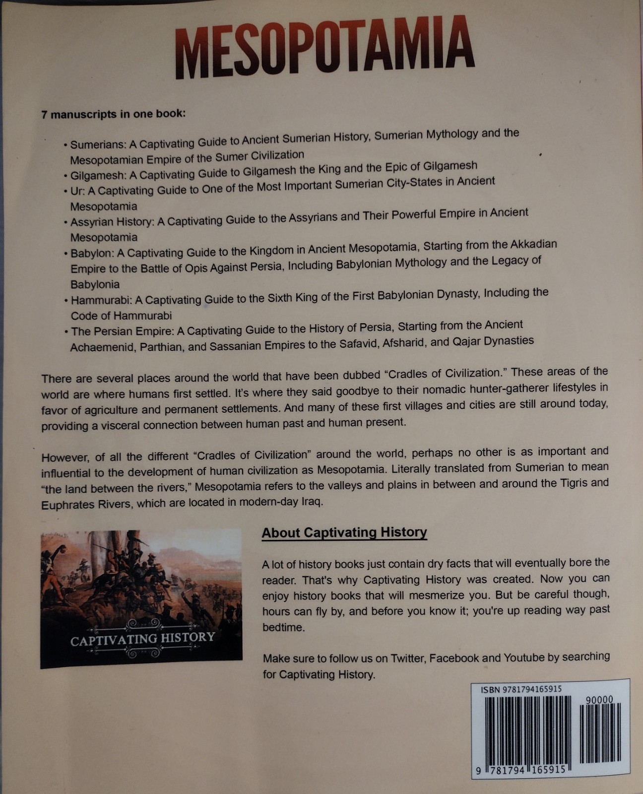 Mesopotamia: A Captivating Guide to Ancient Mesopotamian History and Civilizatio