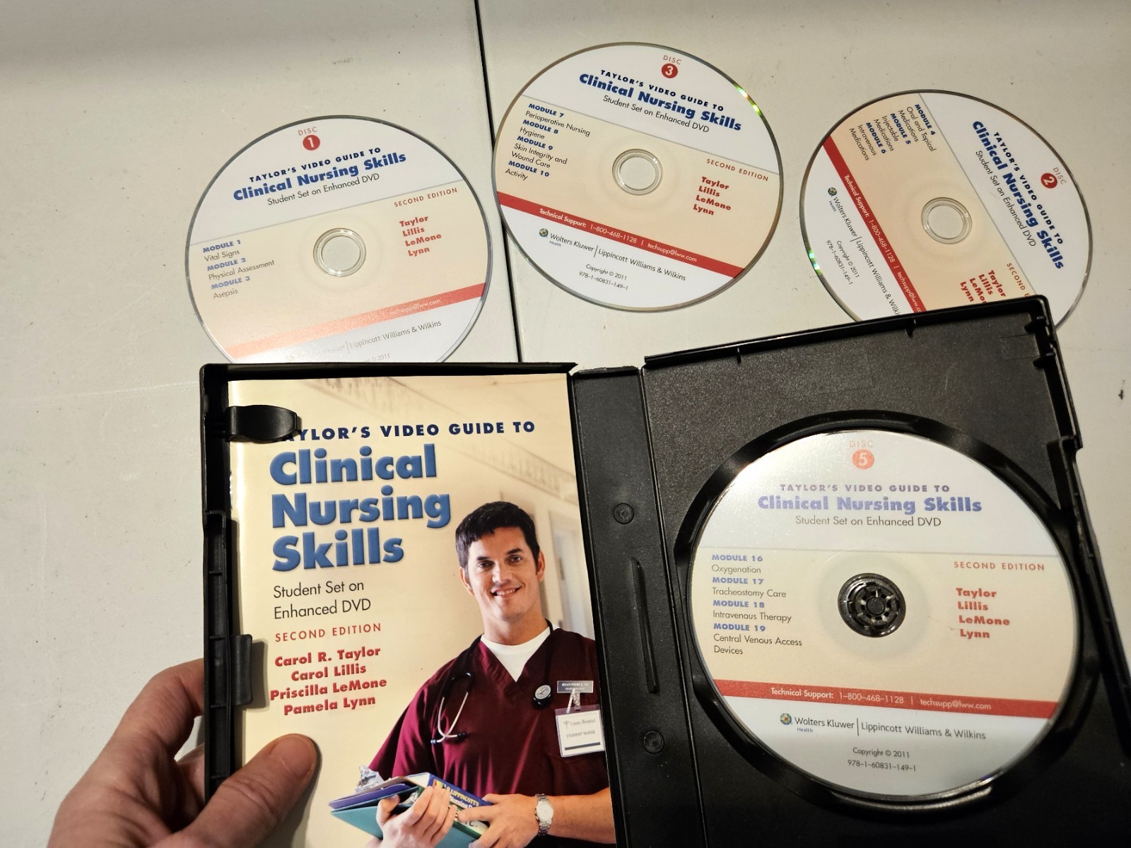 Taylor’s Video Guide to Clinical Nursing Skills DVD, 2010 Second Edition