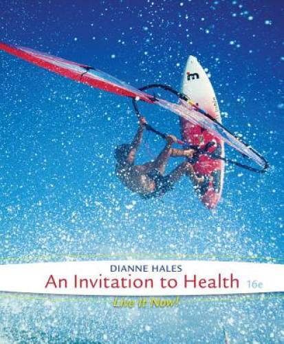 An Invitation to Health – Paperback By Hales, Dianne – GOOD