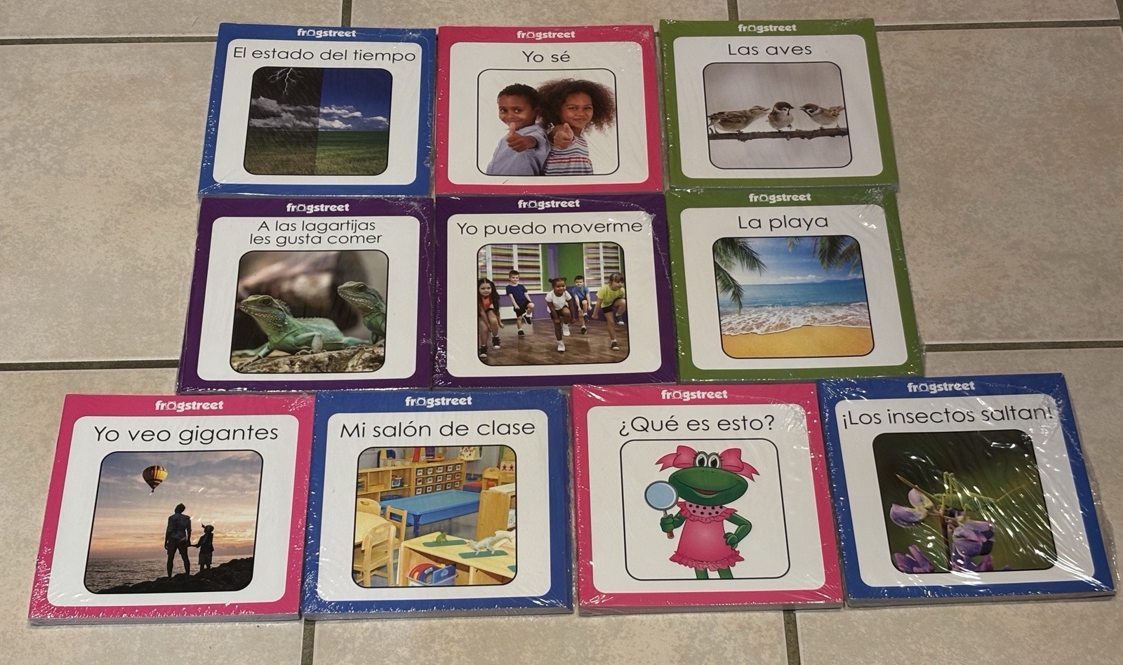 Frog Street Press Pre-K SPANISH 2020 Edition Little Library Book Set