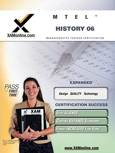 MTEL HISTORY 06 (SOCIAL SCIENCE) TEACHER CERTIFICATION By Xamonline *Excellent*