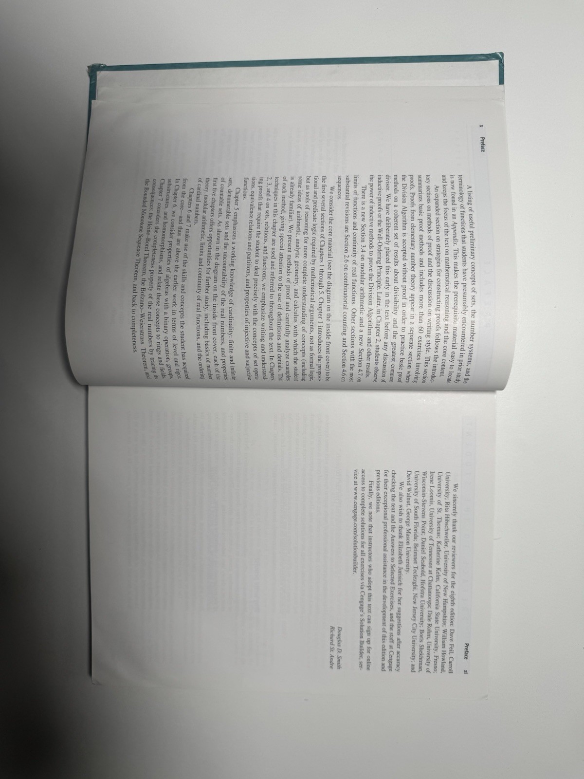 Transition to Advanced Mathematics by Richard St. Andre, Douglas Smith and…