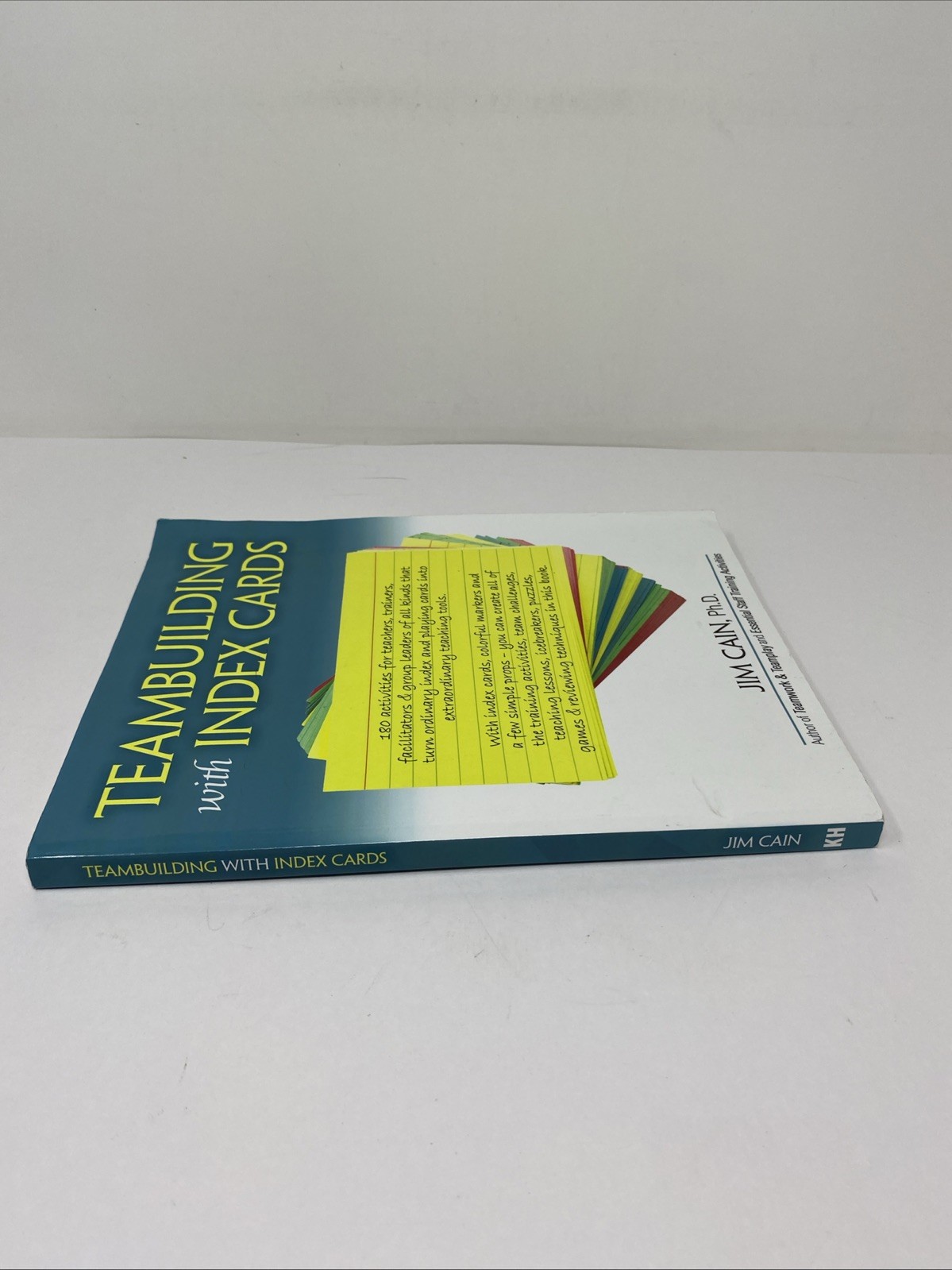 Teambuilding with Index Cards by James Cain (2019, Trade Paperback)