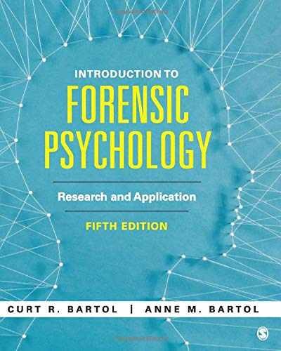 Introduction to Forensic – Paperback, by Bartol Curtis R.; – Very Good