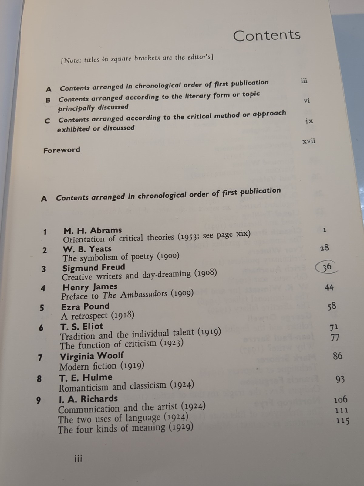 20th Century Literary Criticism by David Lodge 1972 A Reader Longman Group