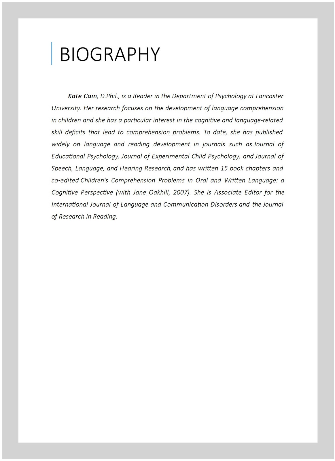 Reading Development and Difficulties : An Introduction, Paperback by Cain, Ka…