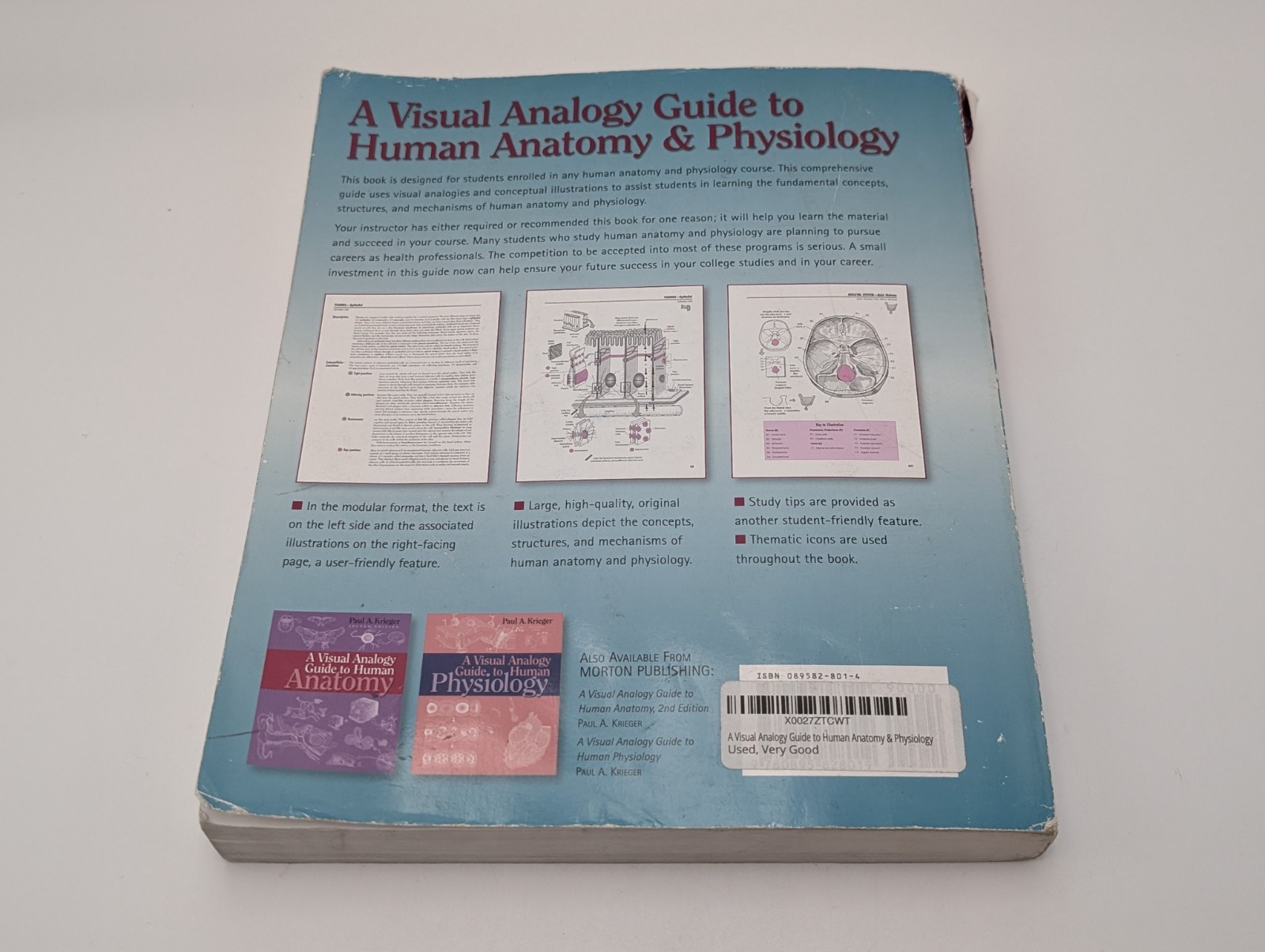 Visual Analogy Guide to Anatomy and Physiology by Paul A. Krieger (2009,…