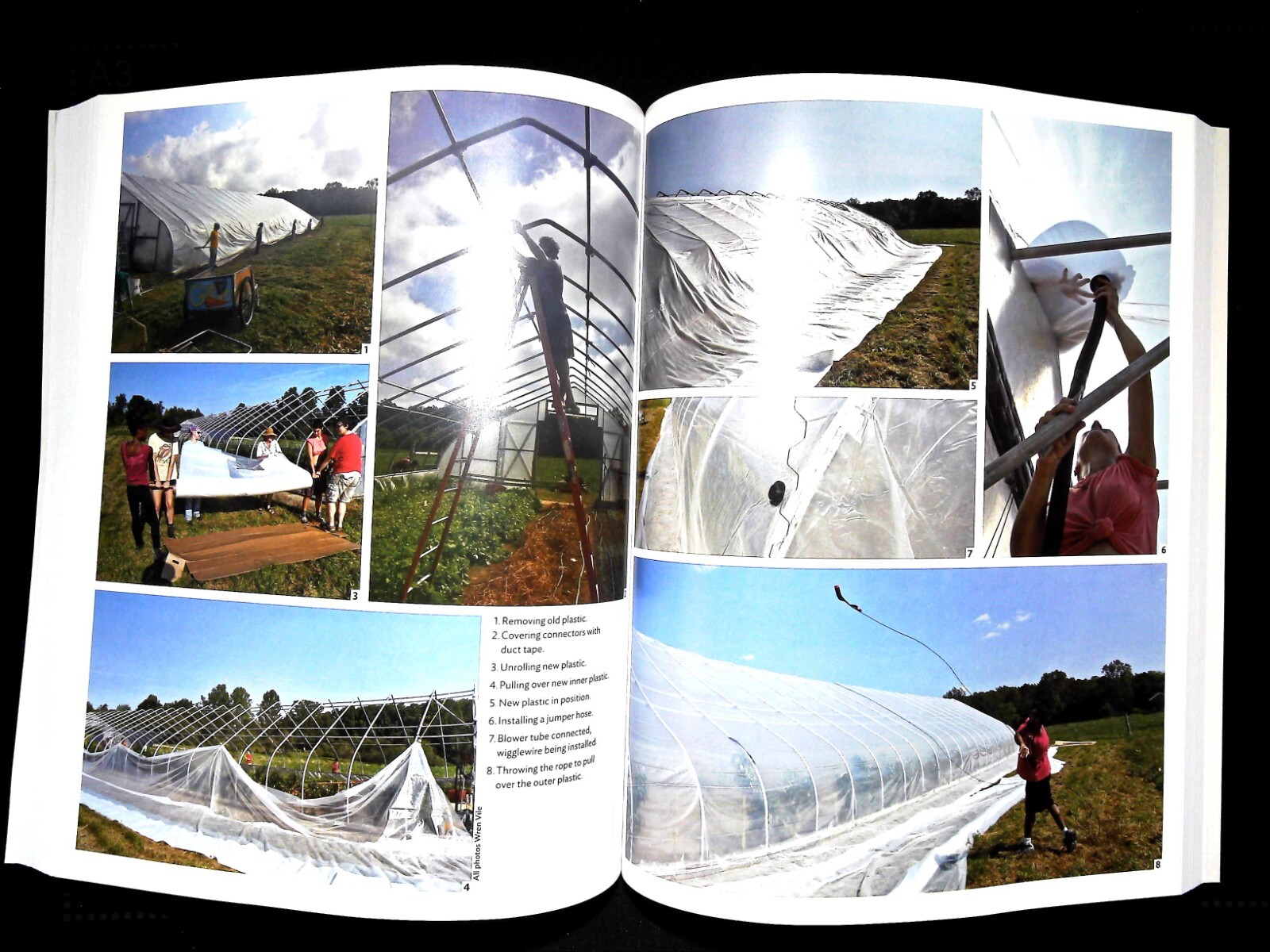 Polytunnels Hoophouse Year-Round for All Seasons and All Climates Book New