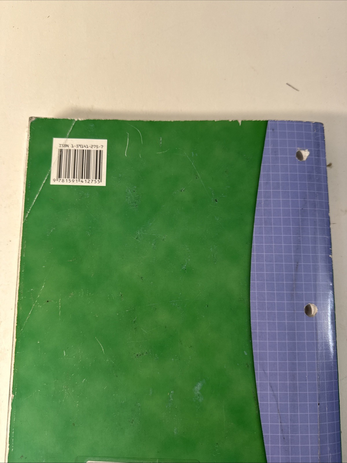 Saxon 7/6 (4th Ed) Solutions Manual (Heavy Wear & A Few Taped Pages)