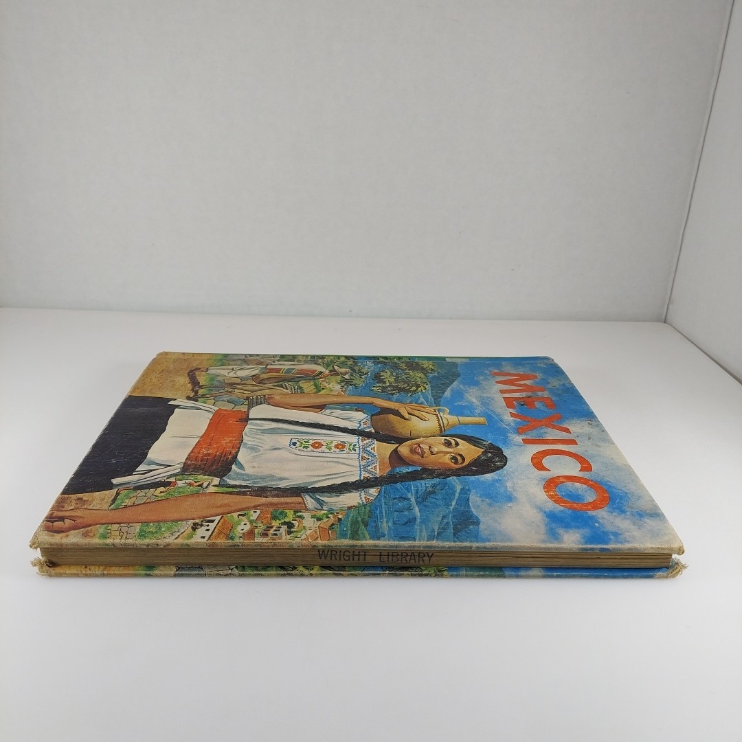 Patricia Fent Ross Mexico 1962 Illustrated HC Fideler Company Ex-Library