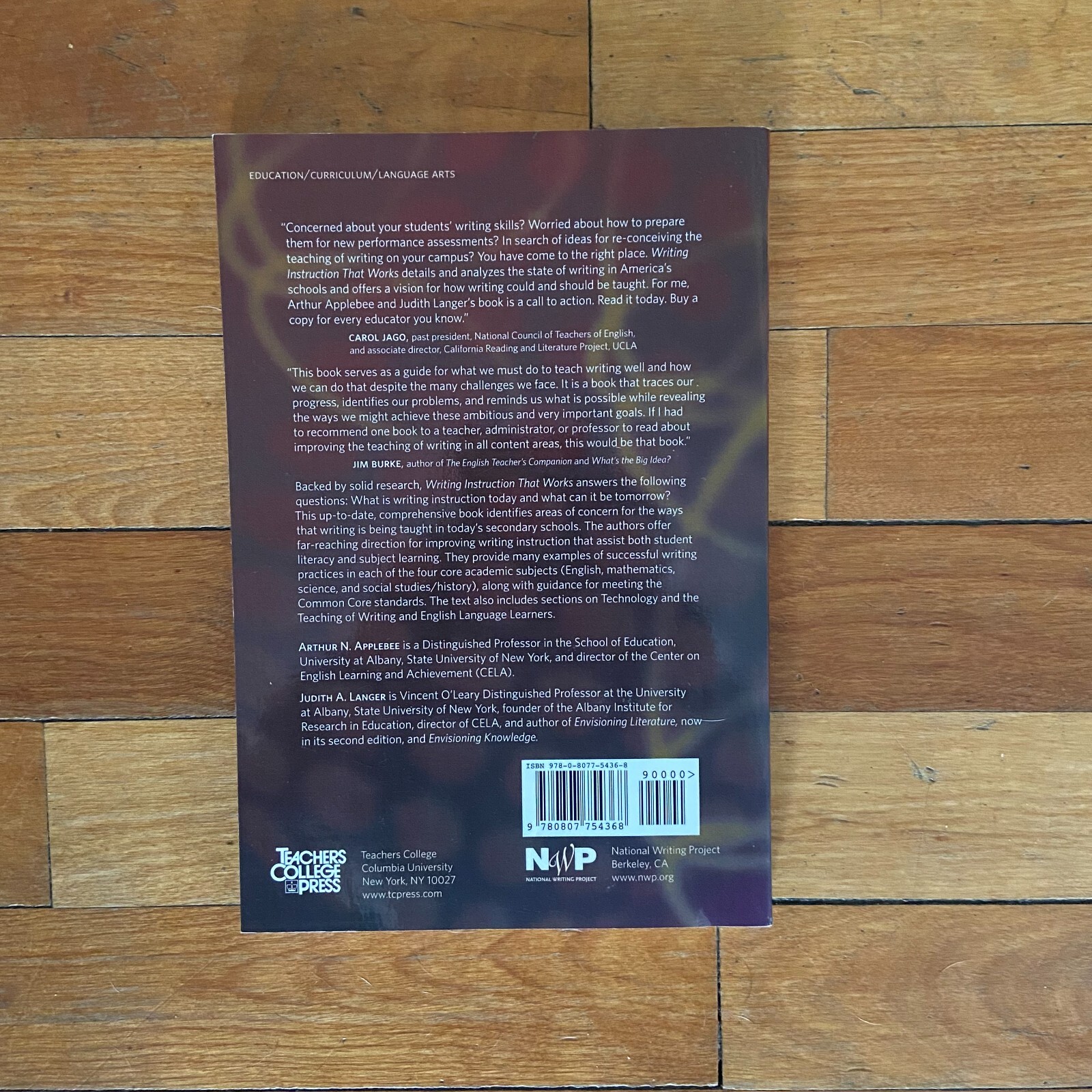 Writing Instruction That Works: Proven Methods for Middle and High School PB