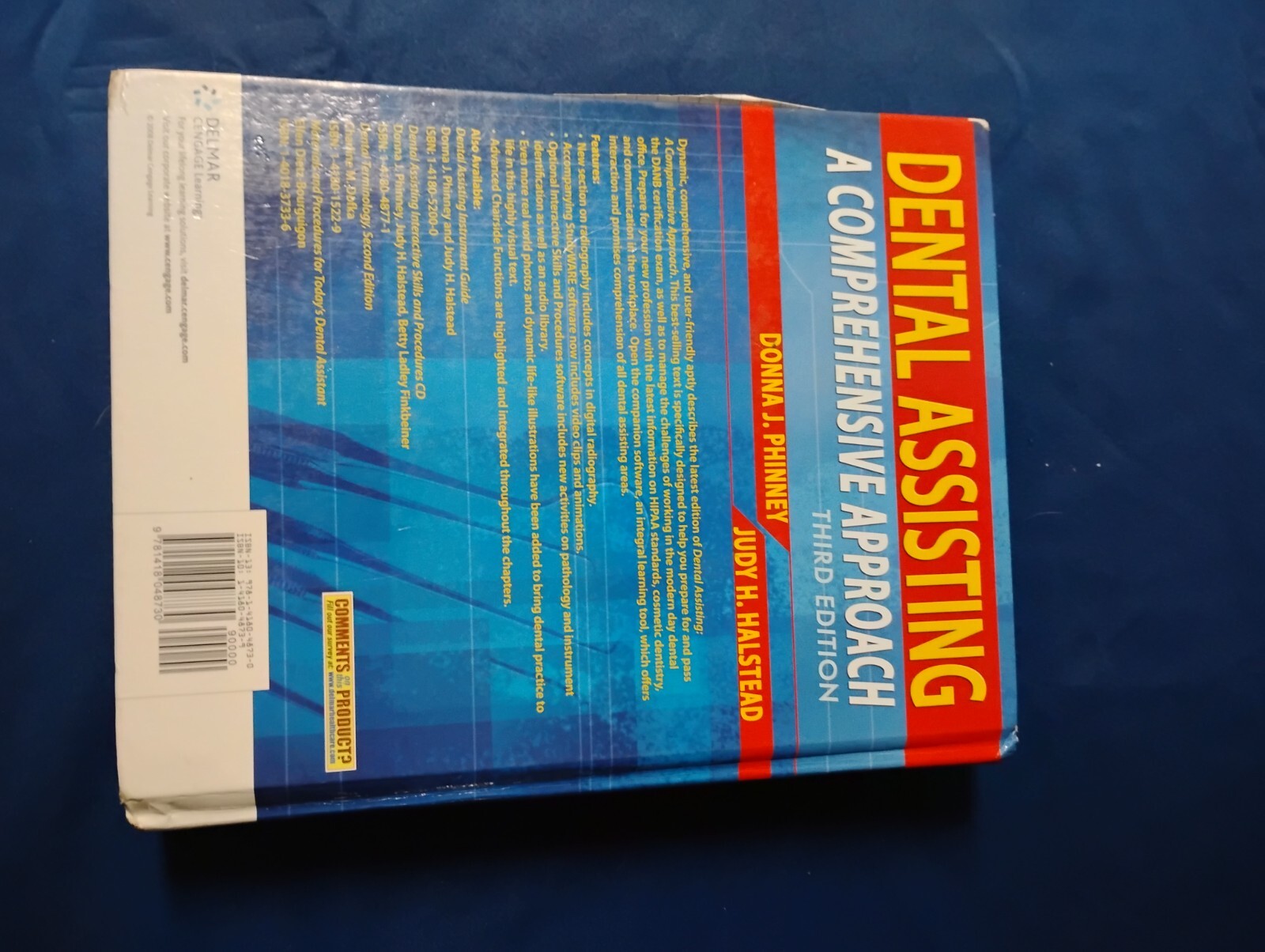 DENTAL ED. BOOK LOT (5 ITEMS)Dental Assisting : A Comprehensive Approach