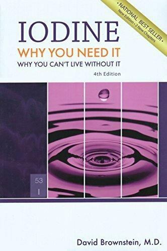NEW Iodine: Why You Need It Why You Can’t Live Without It Dr David Brownstein MD