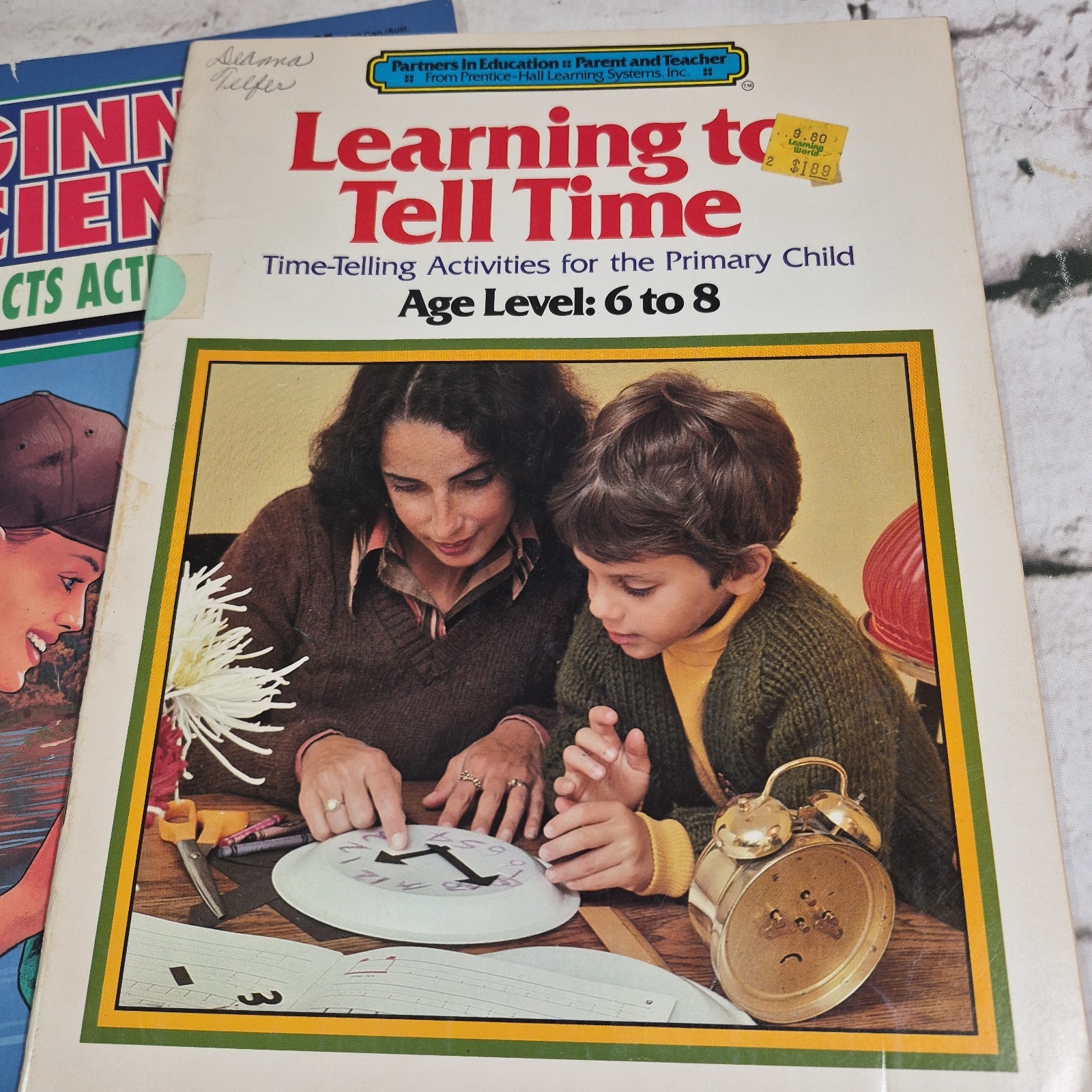 Lot of 10 Home School Work Books Preschool-3rd Grade Assorted Subjects Unmarked