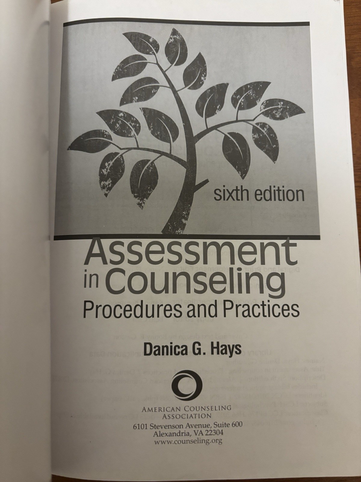 Assessment in Counseling: Procedures and Practices 6th Edition by Danica Hays