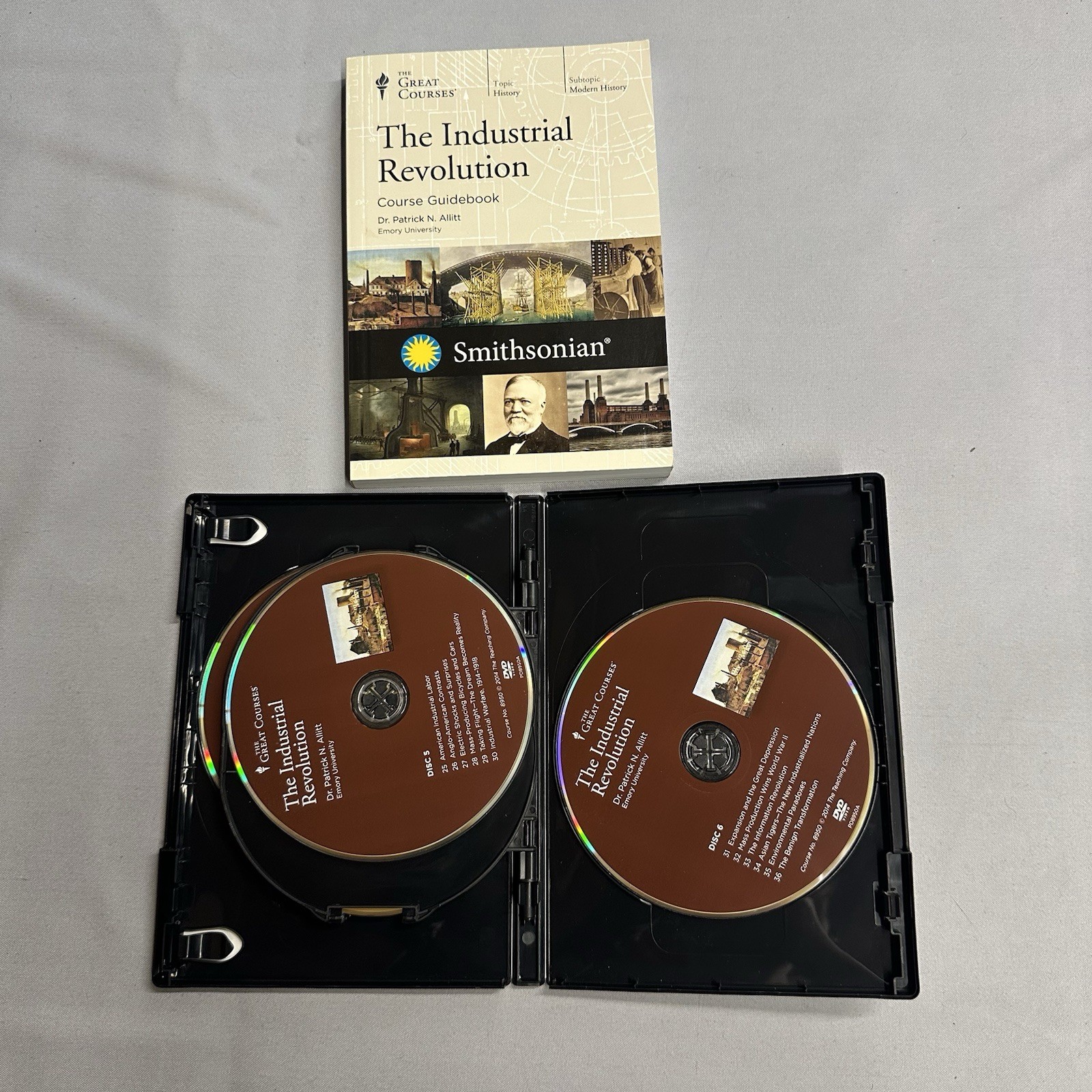 Great Courses Modern History DVD & Book Lot 8 Ben Franklin Robert E Lee Hitlers