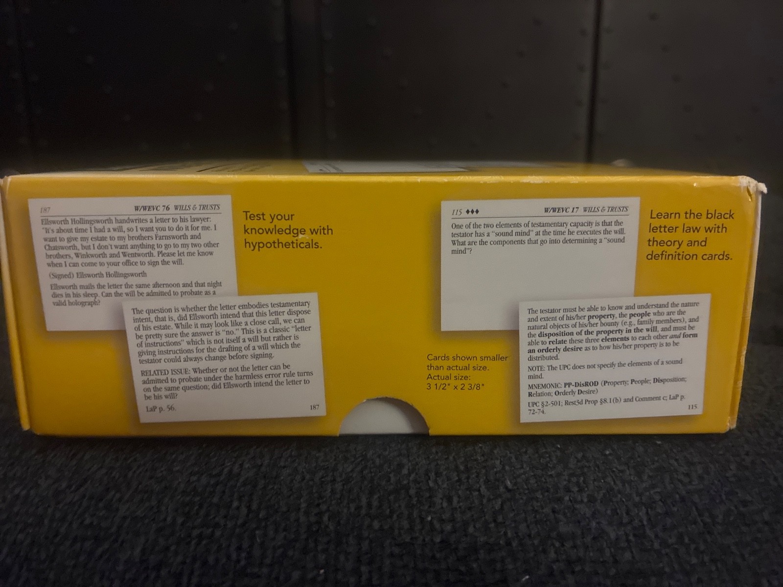 Emanuel Law in a Flash Ser.: Law in a Flash Cards : Wills and Trusts 2013 by…